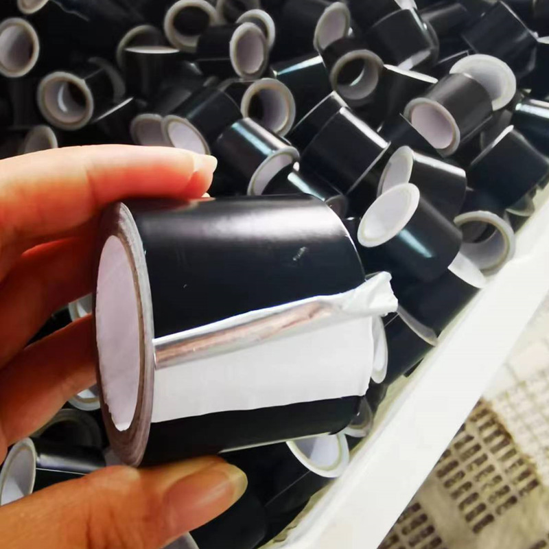 Black Aluminum Tape for Pipe Repairing