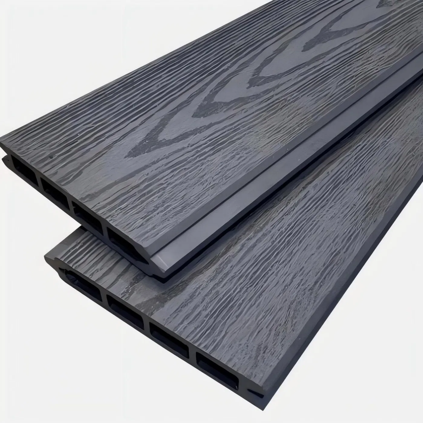 New Collection Co-Extrusion Wood Plastic Composite WPC Fence Panel Outdoor Garden Fence Sale Well