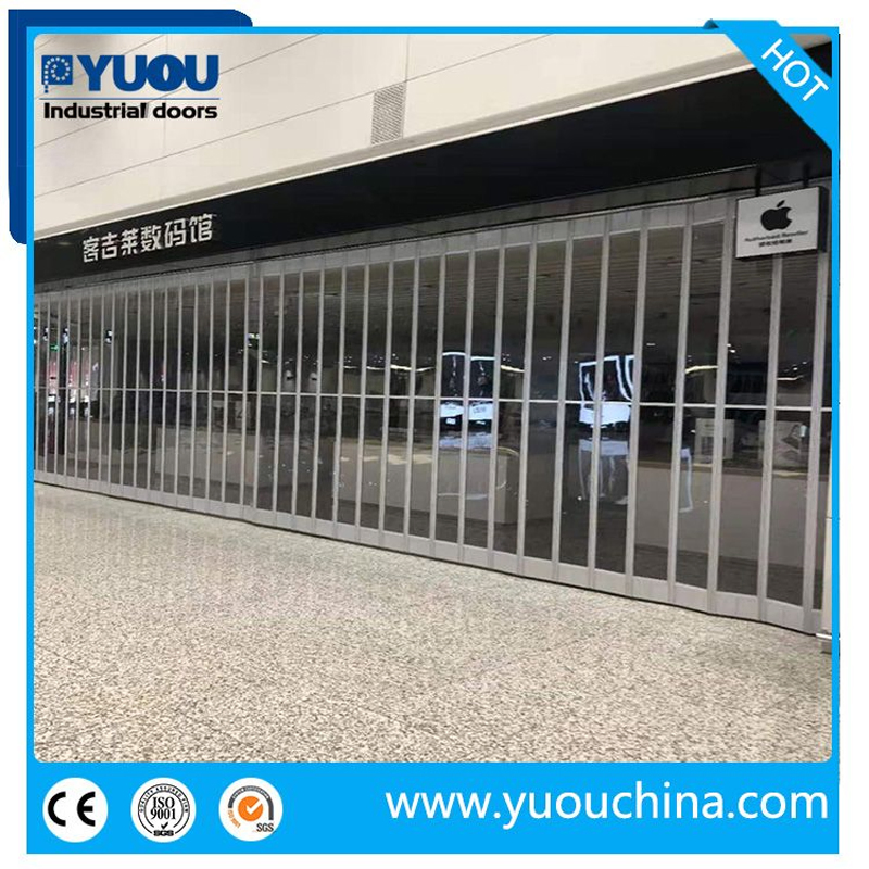 Cheap High Quality PVC Clear Folding Door Nice for Family Use