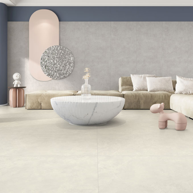 Плитка Roma White Cement Look под бетон для пола и стен