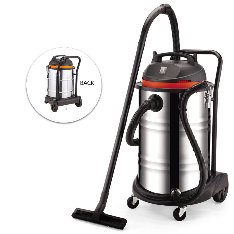 Heavy-Duty 60L Industrial Wet Dry Vacuum Cleaner for Professionals