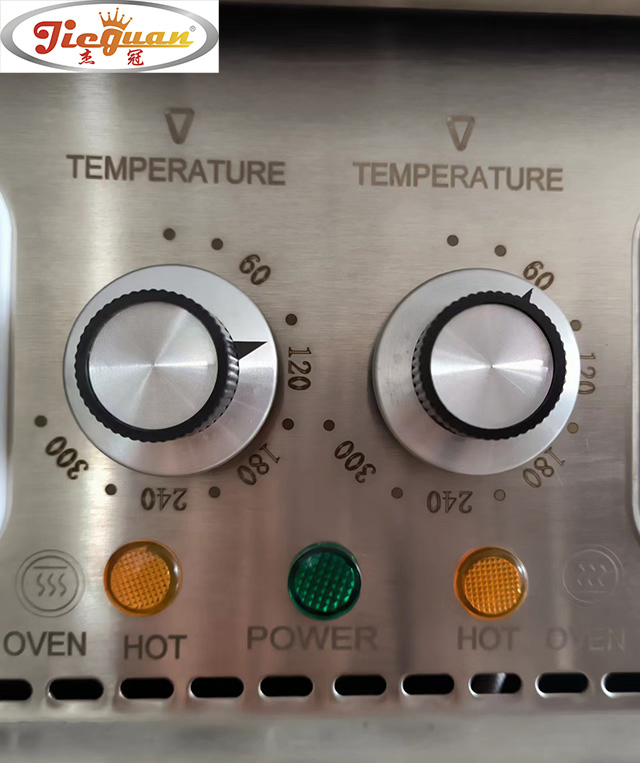 Commercial Induction Cooker Stove with Oven 4 Burners Eco-Friendly Equipment