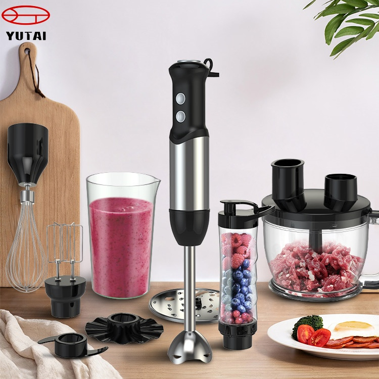 Multifunctional 800W 10-in-1 Stainless Steel Food Processor Hand Blender