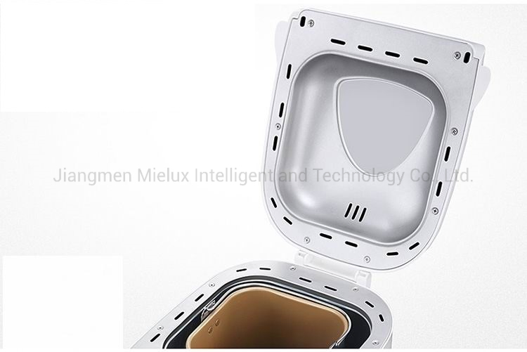 PP Housing Household Bread Maker with PP Panel & Viewing Window on The Lid