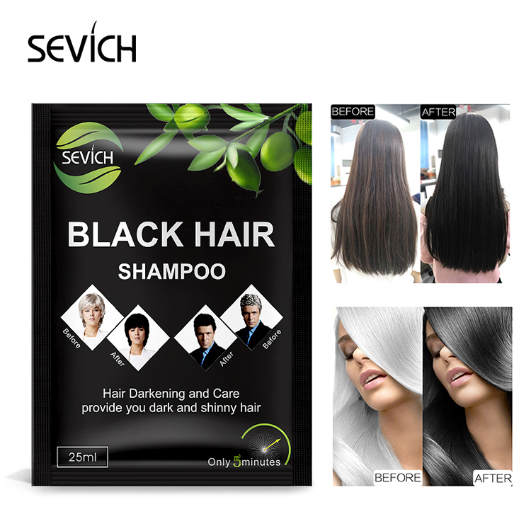 Natural High Quality Fast Black Hair Shampoo