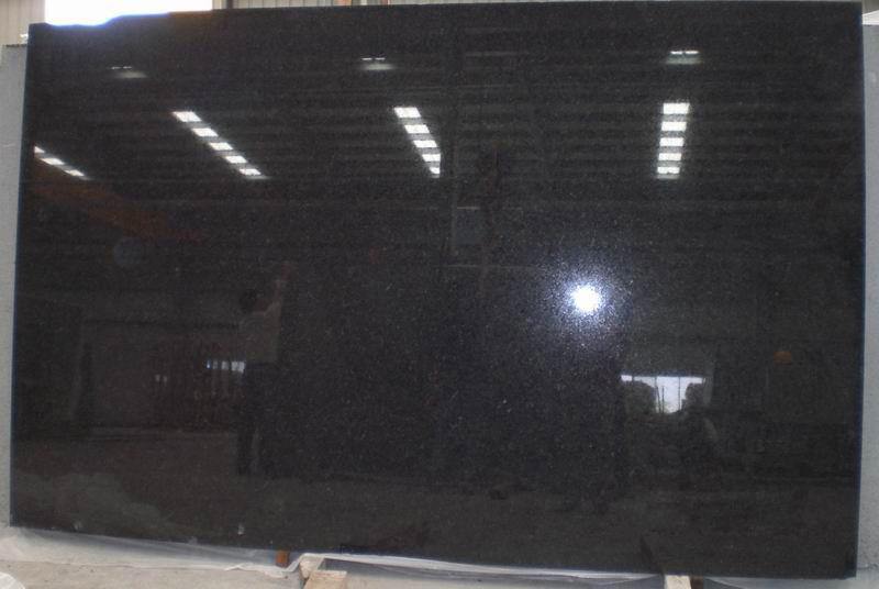 Black Pearl Indian Labrador Black Granite Slabs