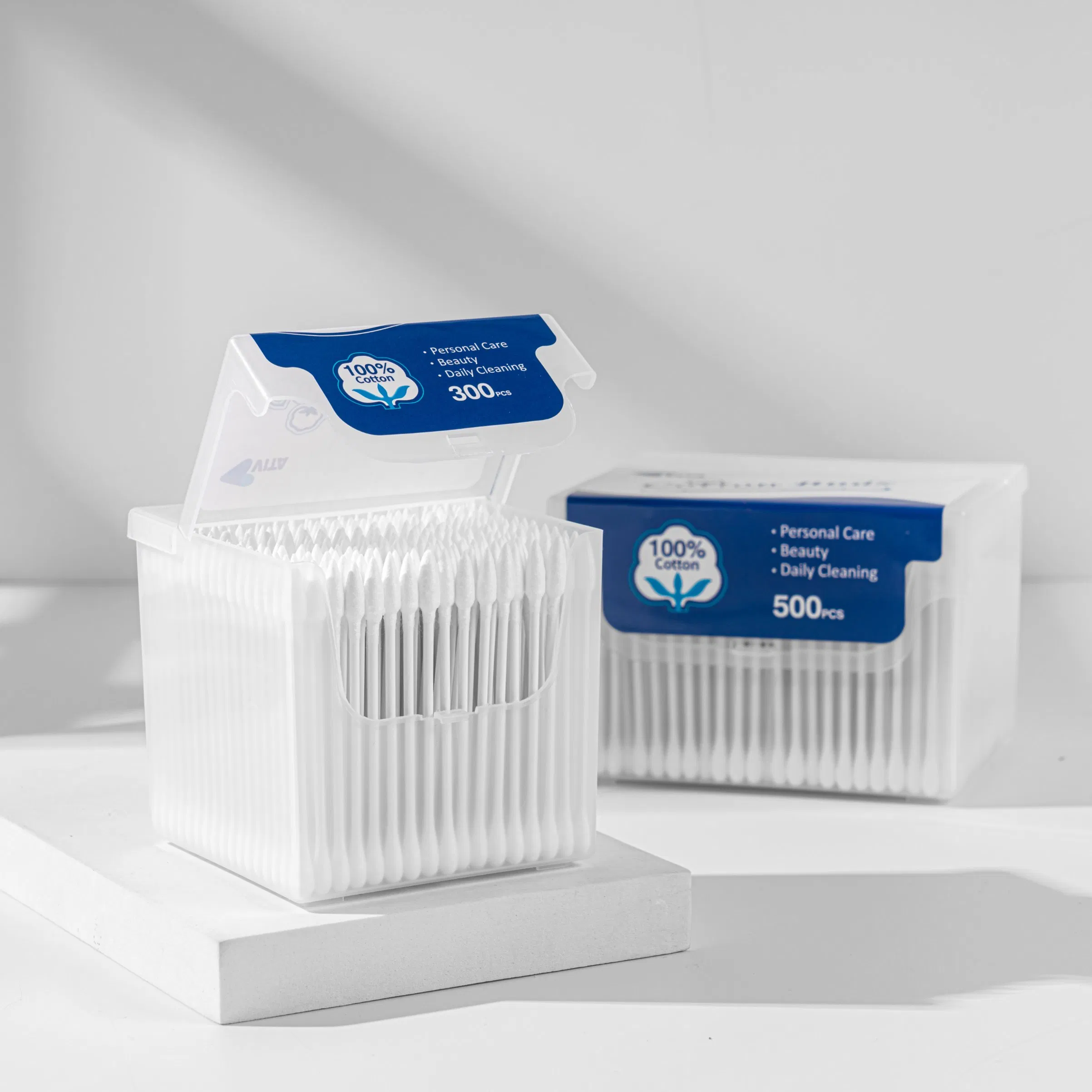 Eco-Friendly Cotton Buds - 500 Paper Sticks for Sustainable Cleaning