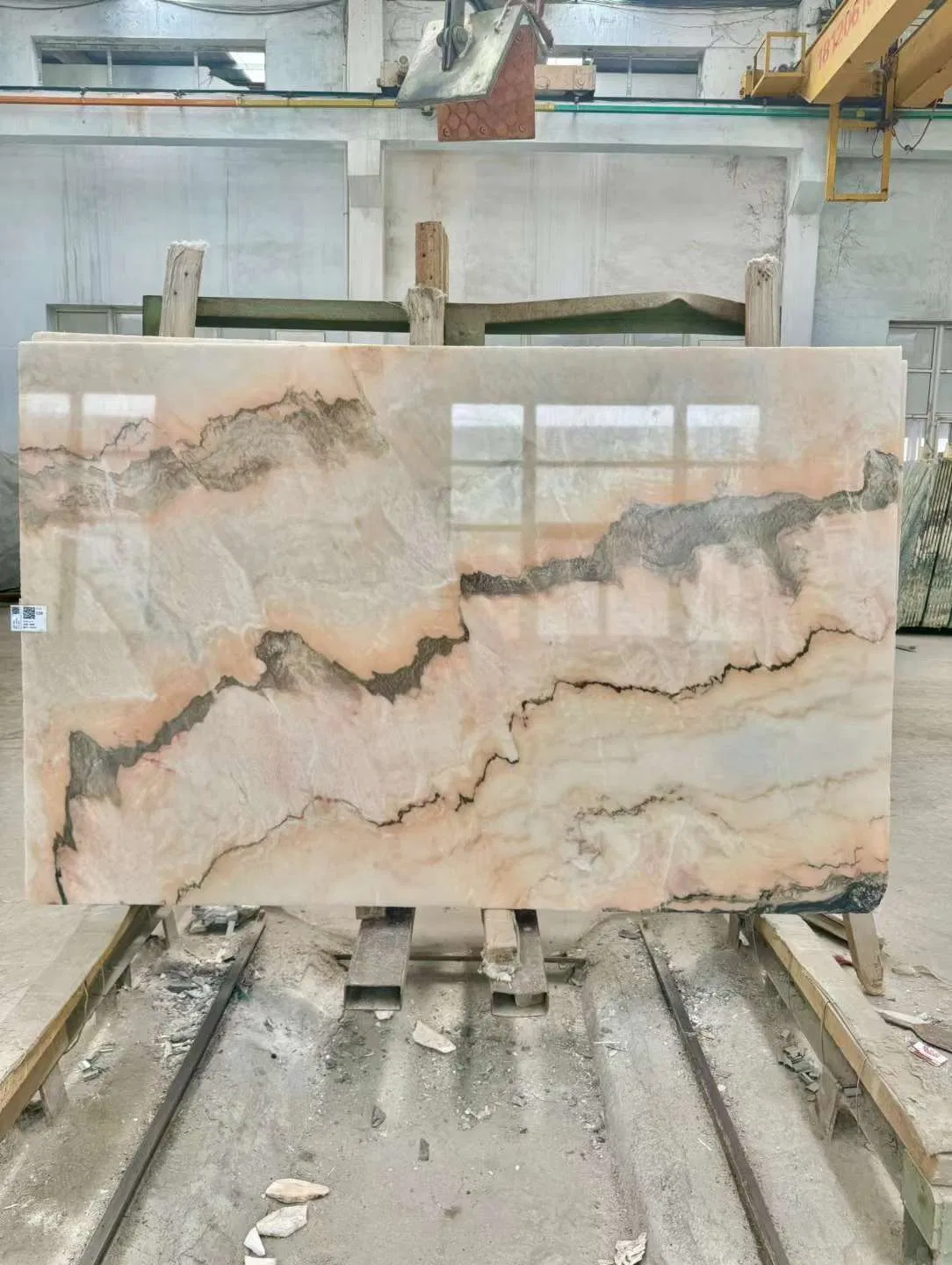 Italy Luxury Stone Pink Beutiful Stone Background Wall
