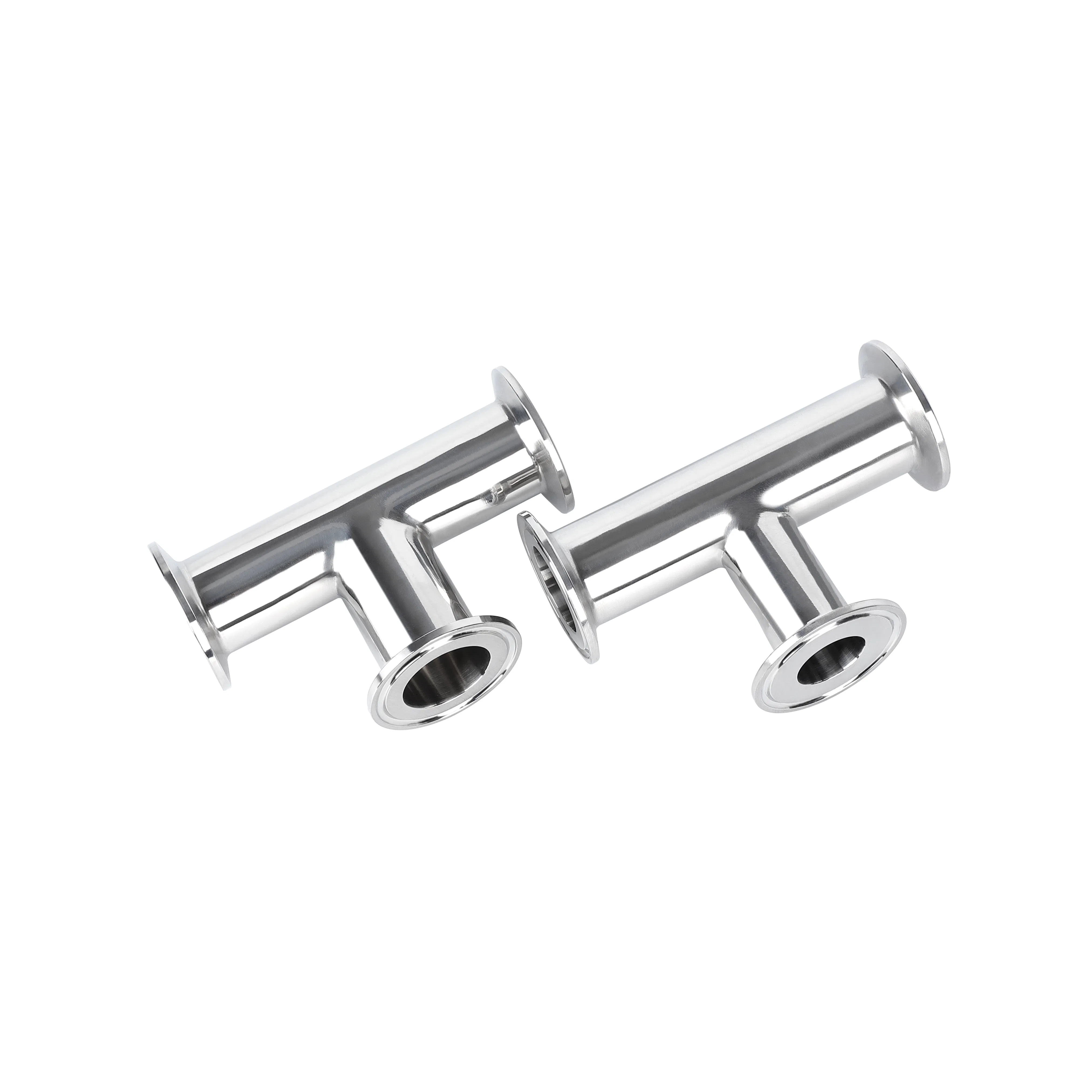 Premium Stainless Steel 3A Sanitary Tee Fitting - FDA Approved