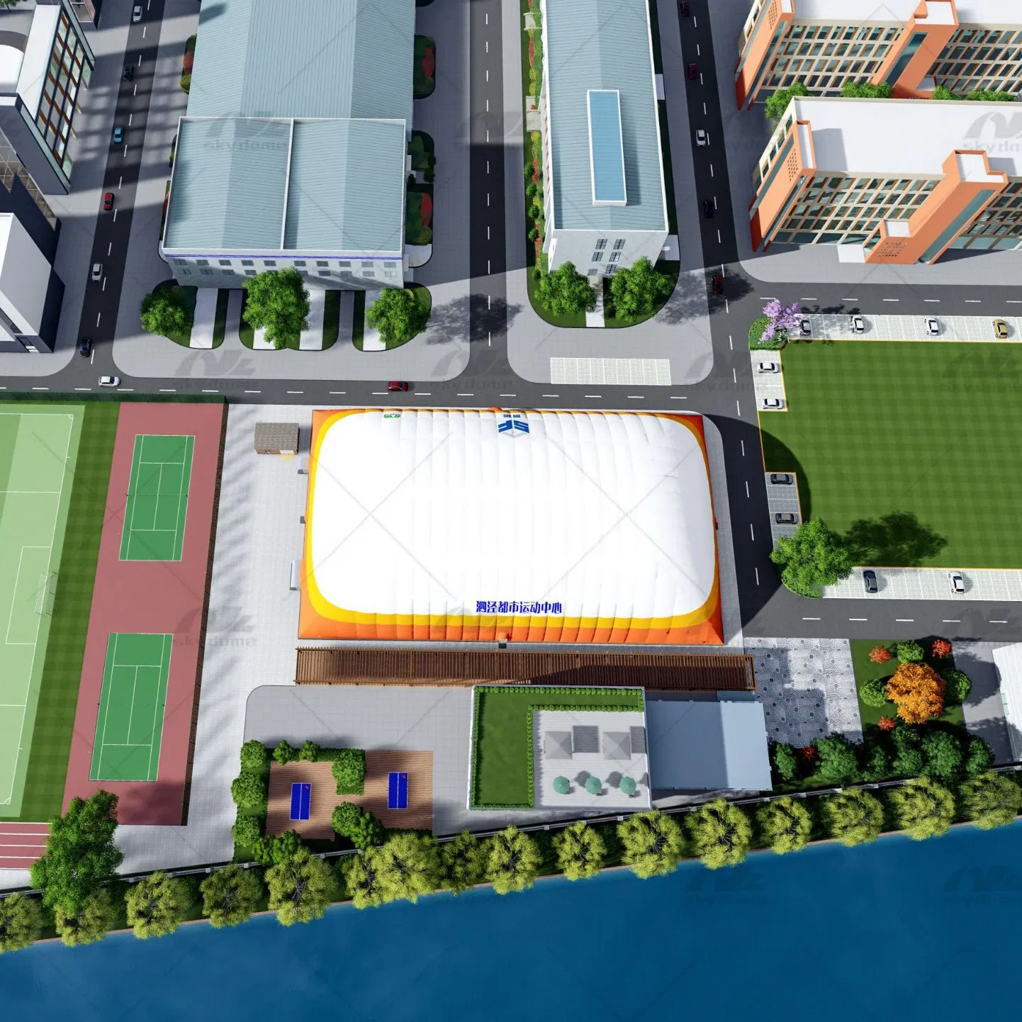 Urban Sports Air Dome in Songjiang