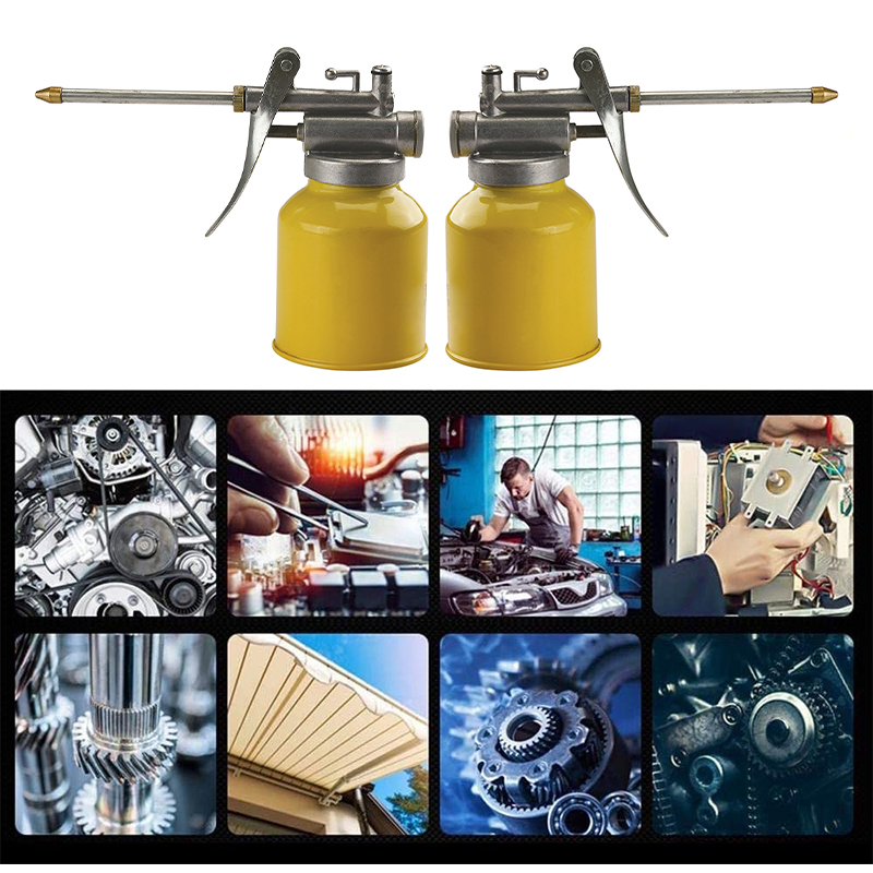 Маслёнка пистолетная 250 мл с помпой