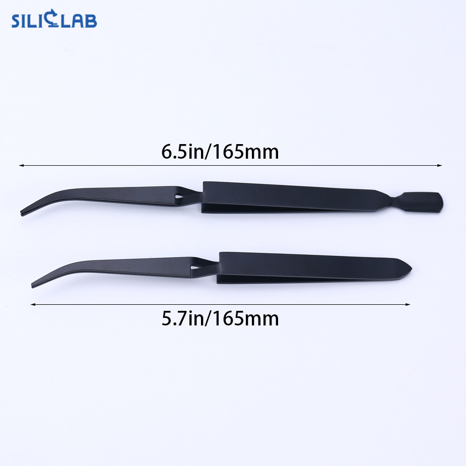 Custom Packaging Stainless Steel Reverse Tweezers Rig Smoking Dabber Tools