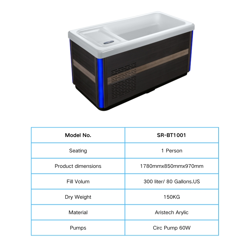 Ванна для ледяных ванн Chilly Tub SR-BT1001 с чиллером