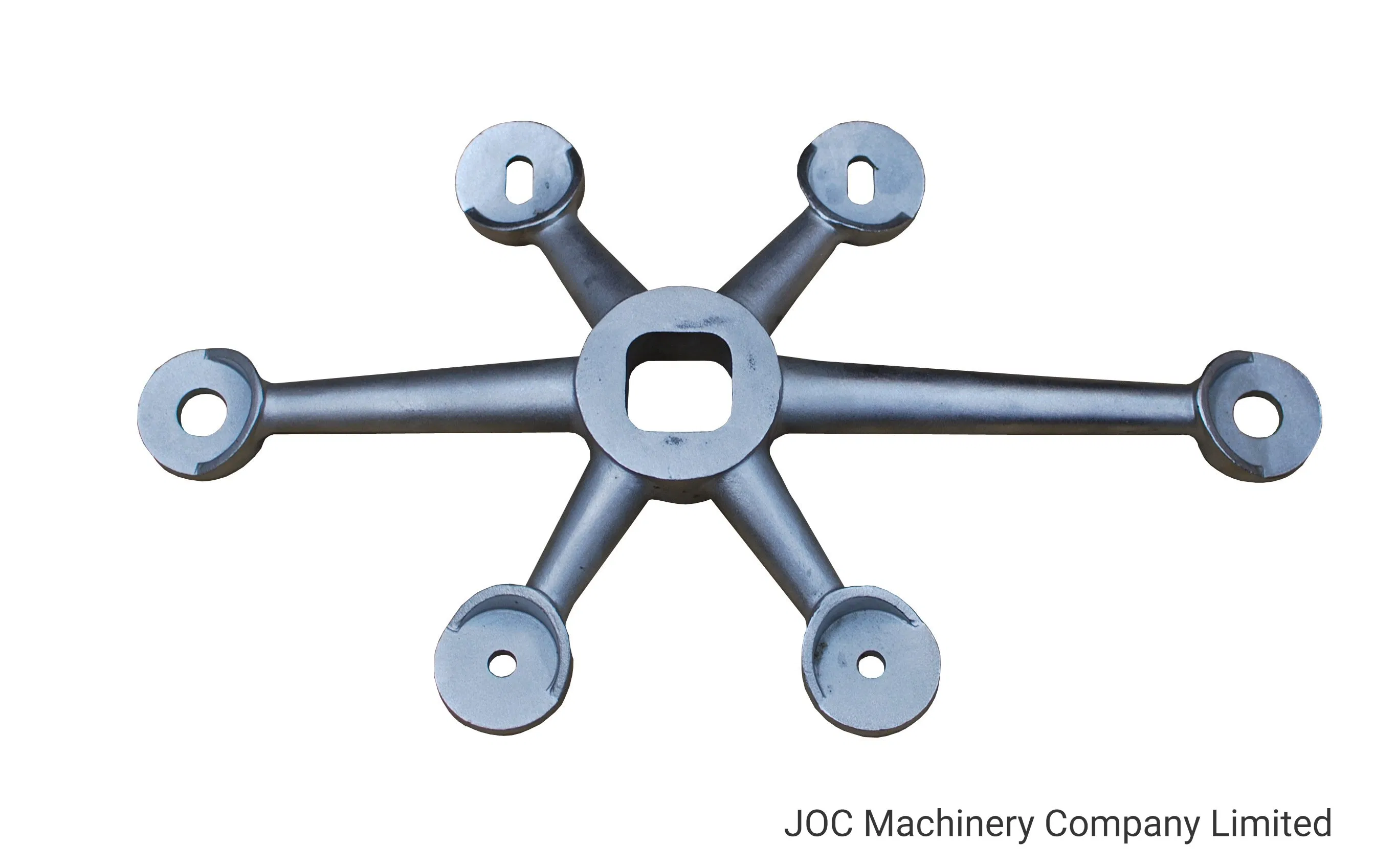 Stainless Steel 2-Way Arm Glass Spider Fitting for Curtain Wall