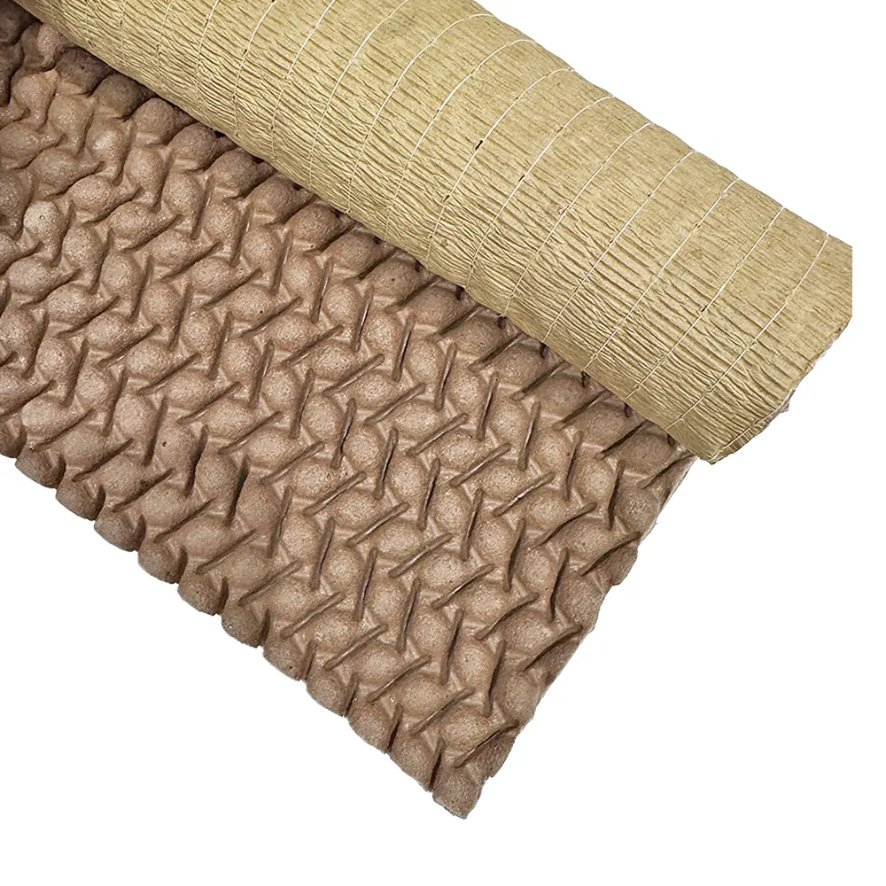 Hotel Flooring Installation Accessories Elastic Natural Rubber Carpet Underlay with Stitching Paper