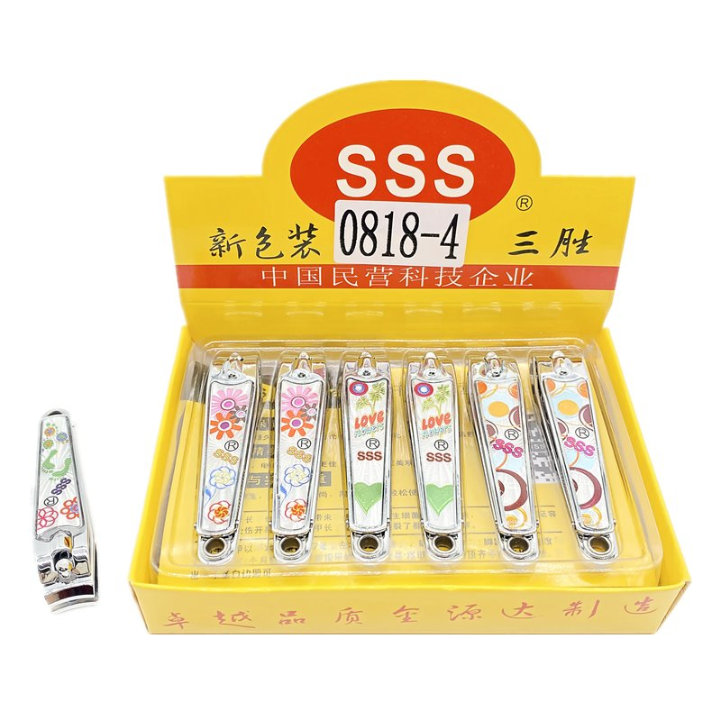 SSS 0818-4 Curved Edge Nail Clipper Man Top Grade Cutter