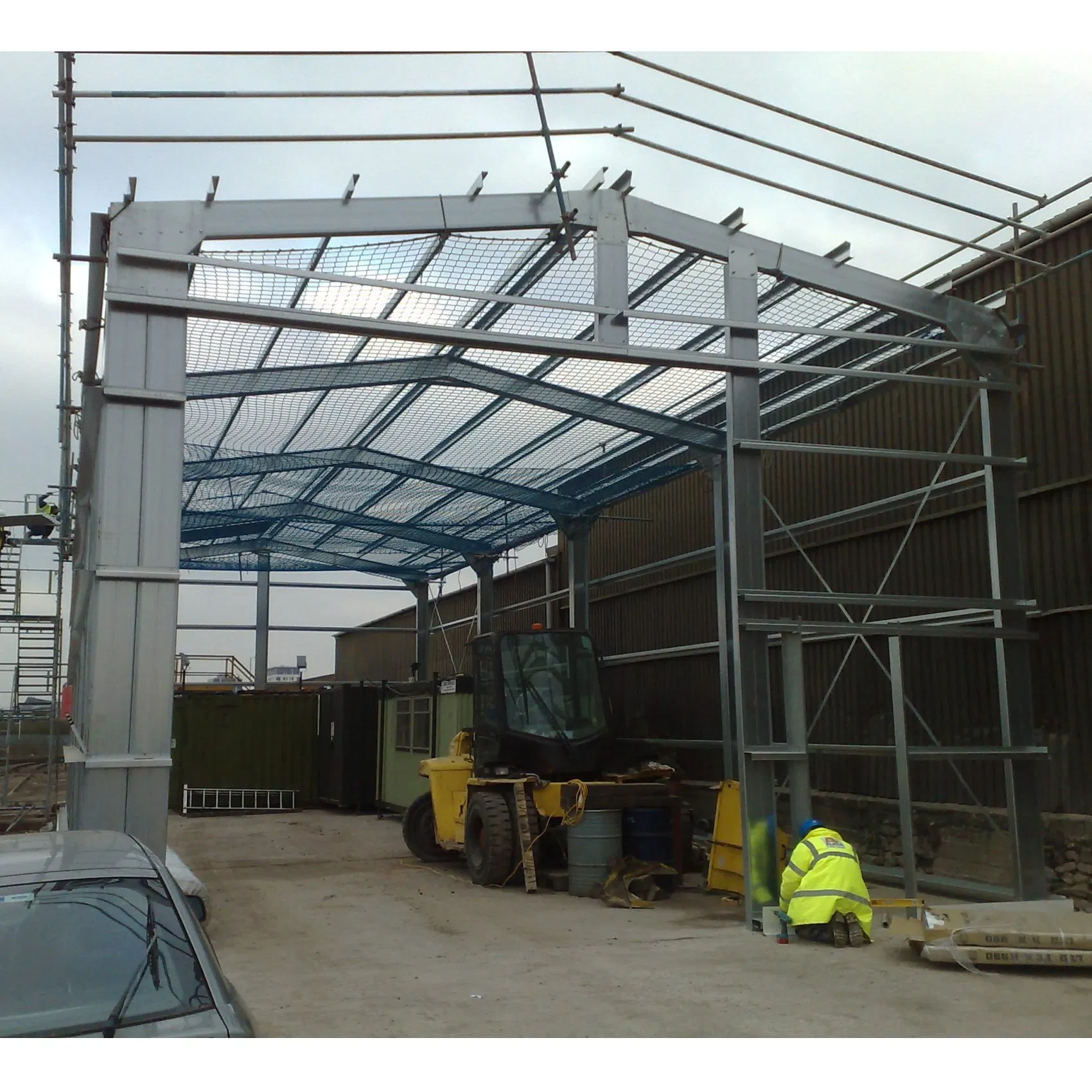 SB080 Steel Structure House prefabricated building H beam universal beam