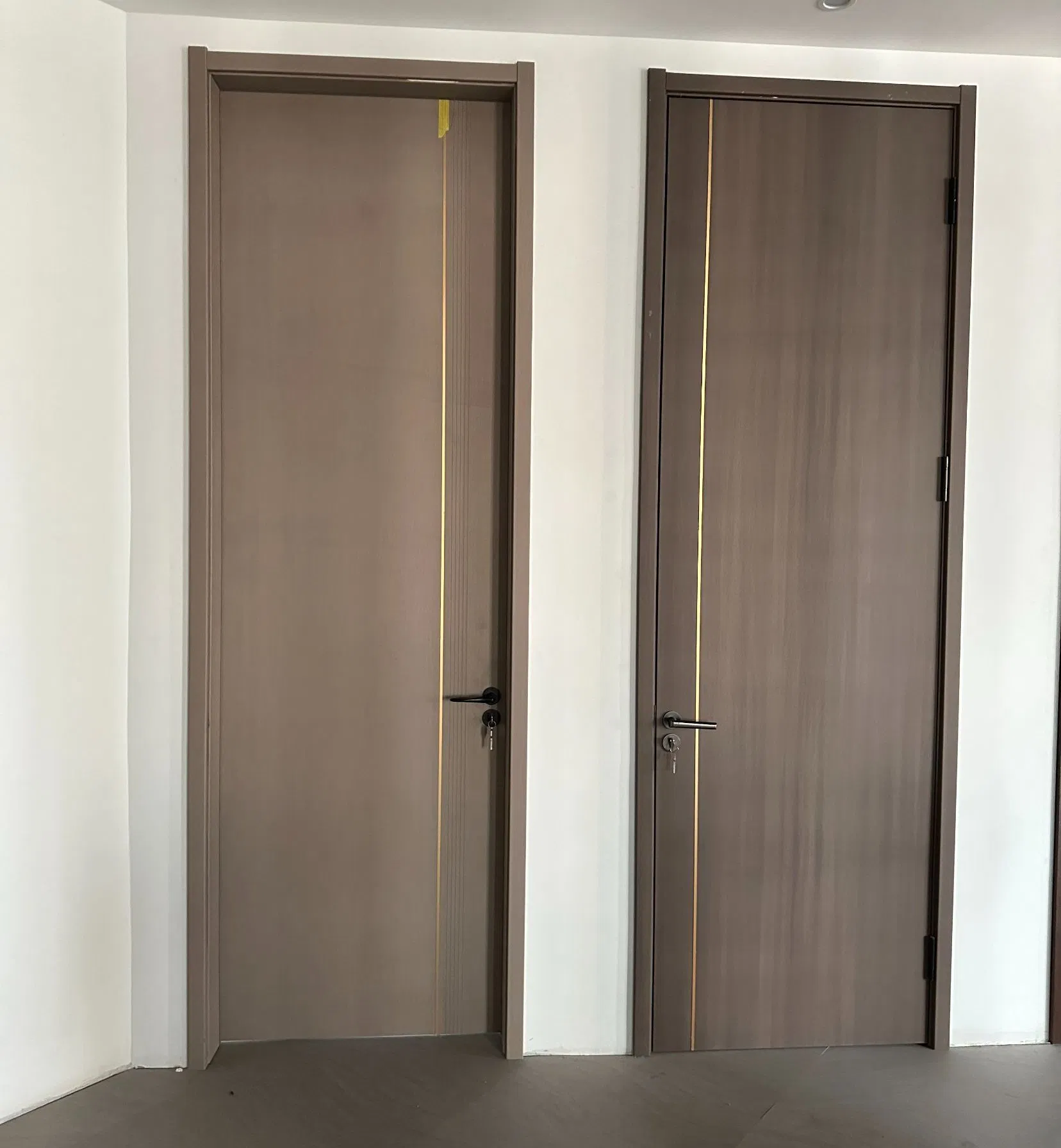 Wooden/Glass/Alumunium Interior Doors Invisible Sliding Door