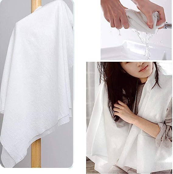 Premium Portable Disposable Bath Towels for Travel and SPA