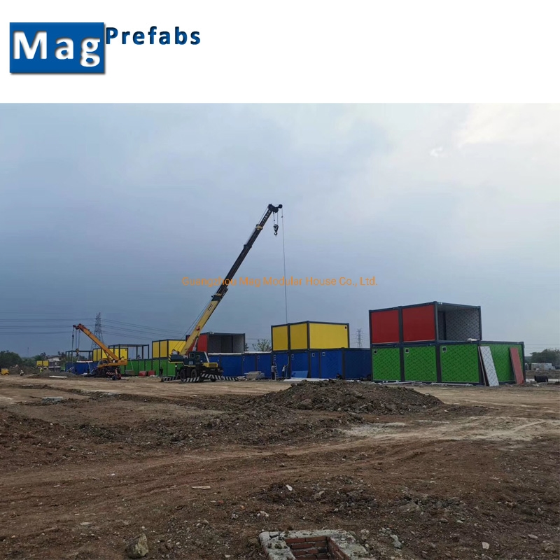 Rolling Door Single Floor Mobile Containers Portable Shop