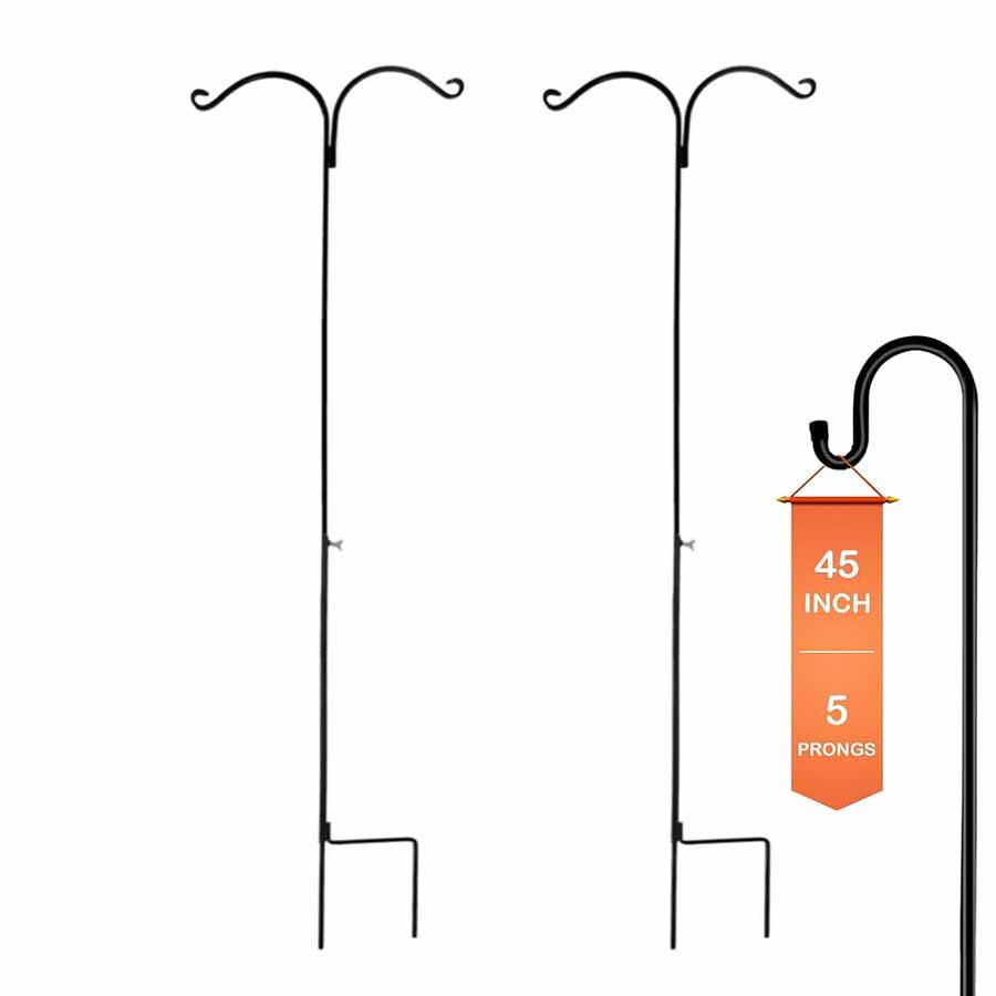 Steel Metal Outdoor Garden Shepherd Hook