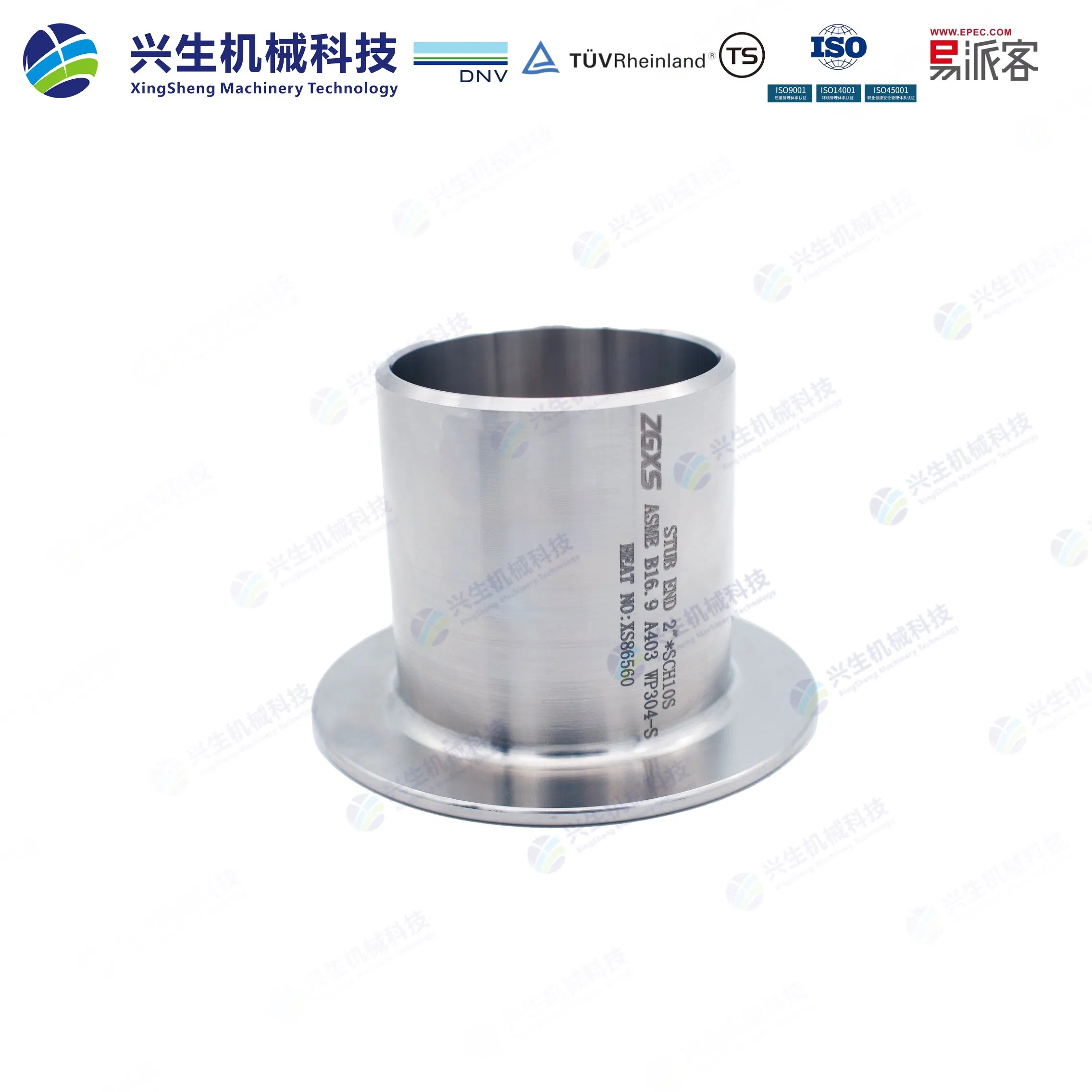 High-Quality Butt Welded Pipe Fitting ASME B16.5 Stub End