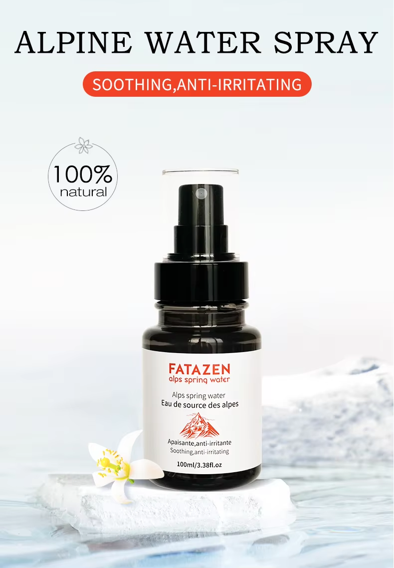 Facial Best Toner Skin Care Products Refreshing Soothing and Stable Natural Organic Skin Water Alps Spring Water