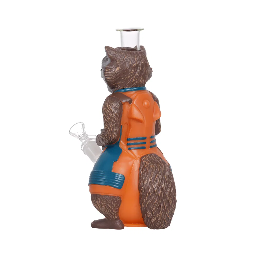 Silicon Pipe Wholesale Rocket Raccoon Waterpipe