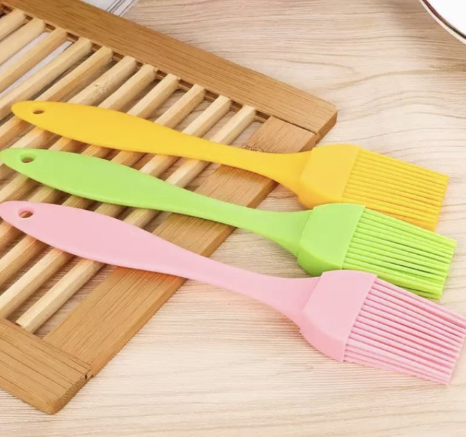Kitchen Food Grade Silicone Bakeware Cooking Butter Oil BBQ Basting Brush