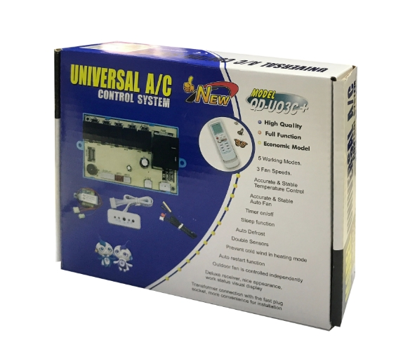 Qd-U03c+ Universal A/C Remote Control System Qd-U03c+ Full Function Circuit Board for Air Conditioner