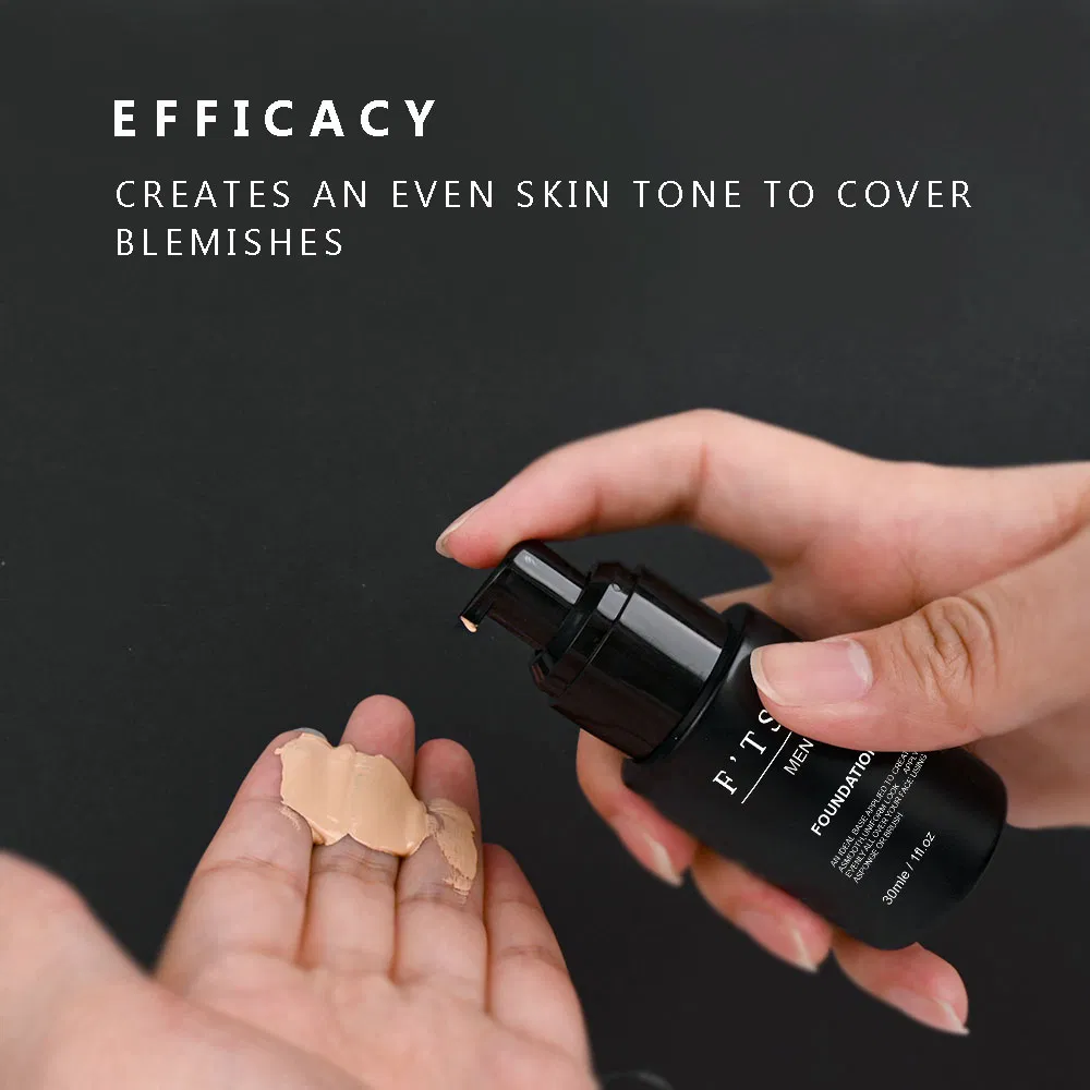 OEM 30ml Brightening Men's Foundation Concealer Beauty Makeup Cc Cream