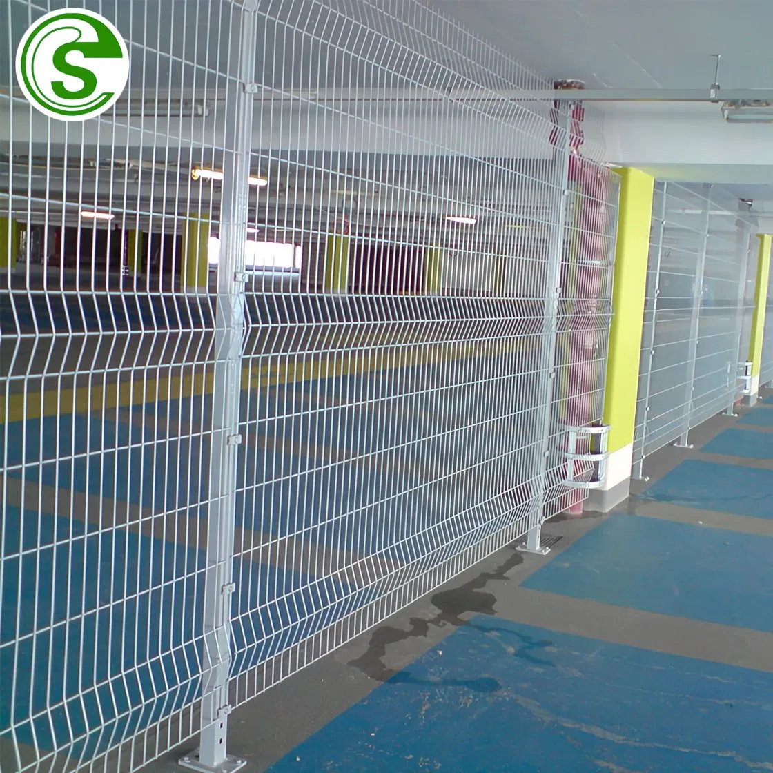 Galvanized 3D Welded Wire Mesh Fence Panels for Home Security