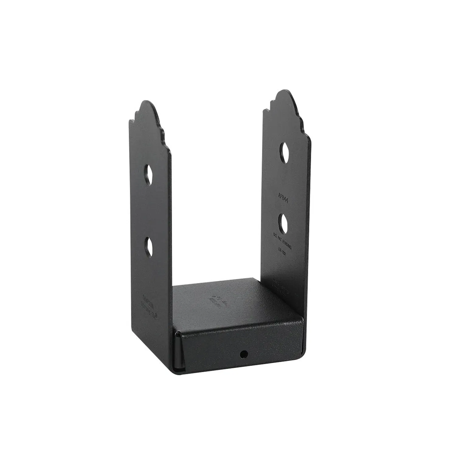 Steel Metal Helical Screw Piles Used Adjustable Post Base Bracket