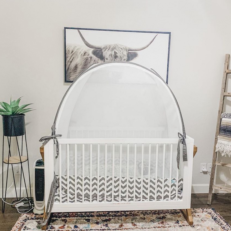 Hot Selling Baby Foldable Stand Mosquito Net Bed Canopy Crib Tent