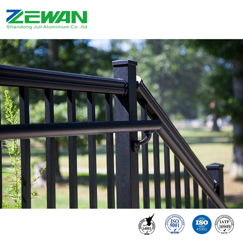 Aluminium Railing Balustrade Aluminium Handrail for Apartments