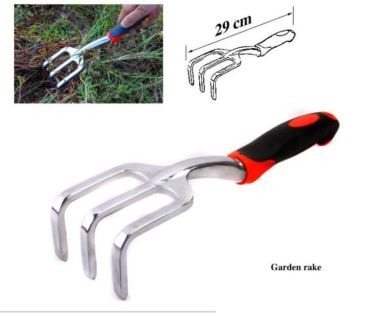 Durable Household Stainless Steel Garden Rake