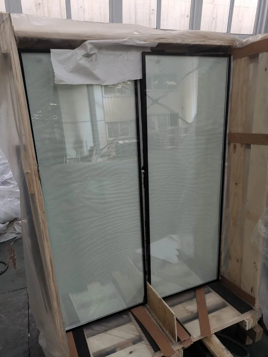 22mm 24mm 40mm Building Curtain Wall Windows Sliding Doors Triple Low E Heat Insulating Insulated Glass Hollow Glass
