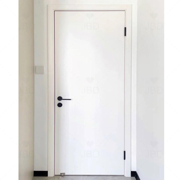 Villa Main Entrance Composite Aluminium Frame Solid Wood Plastic Residential Interior Door
