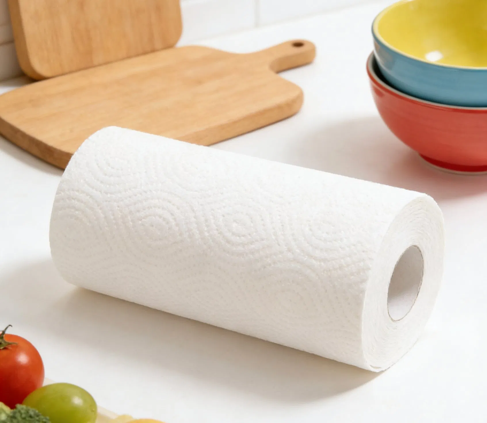 Cheap Price Customize Private Label 2ply100% Virgin Wood Pulp Kitchen Paper Towel