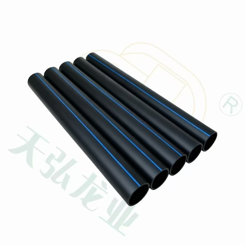 High-Density PE100 Underground Drainage Pipe with Steel Reinforcement