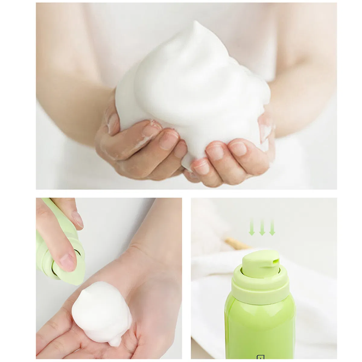 Amino Acid Moisturizing Brightening Deep Cleanser Deep Cleansing Mousse Mild Formula