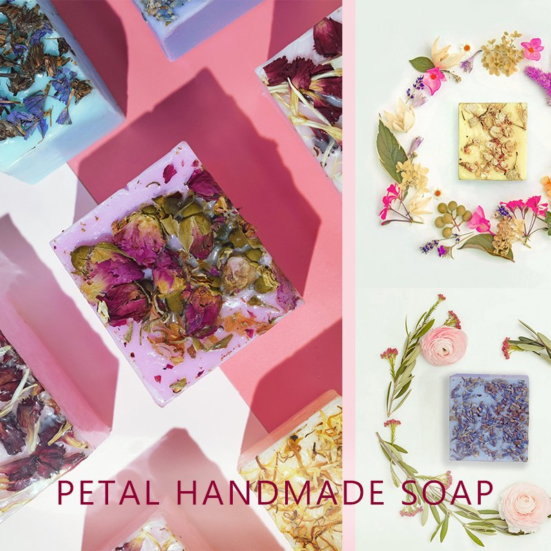 Custom Logo Natural Osmanthus Lavender Rose Handmade Facial Soap