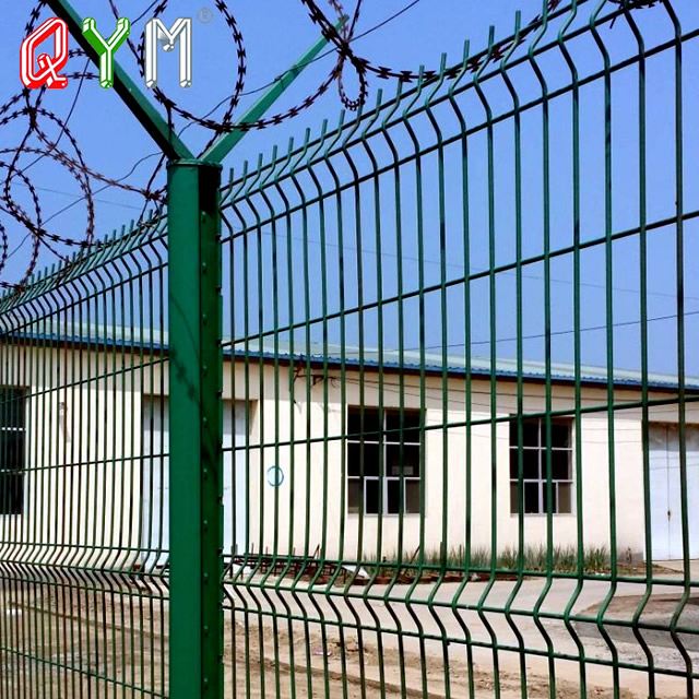 Galvanized Chain Link Airport Fence Steel Wire Prison Mesh Security Fence
