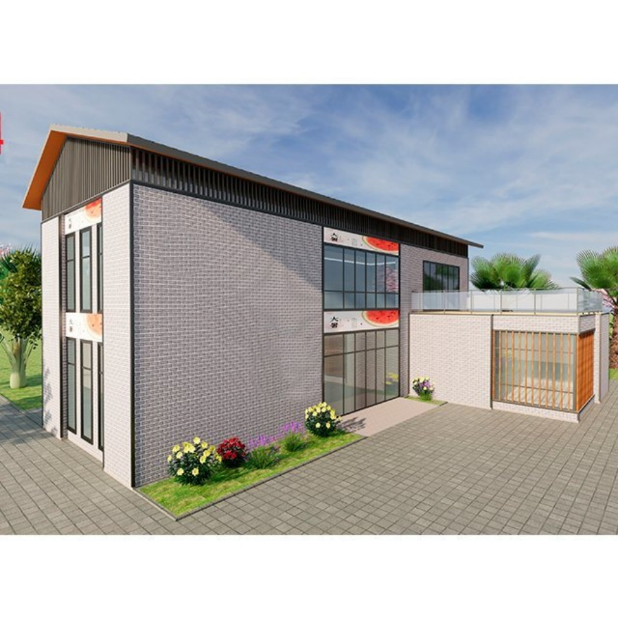 Resettlement Housing Modern Prefabricated House by Government