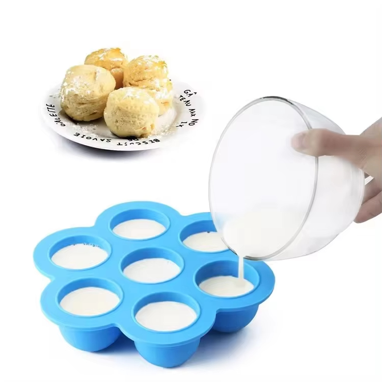 Hot Sale Multifunction Cooker Ice Cube Tray Accessories Baby Food Storage Container Silicone Storage Boxes