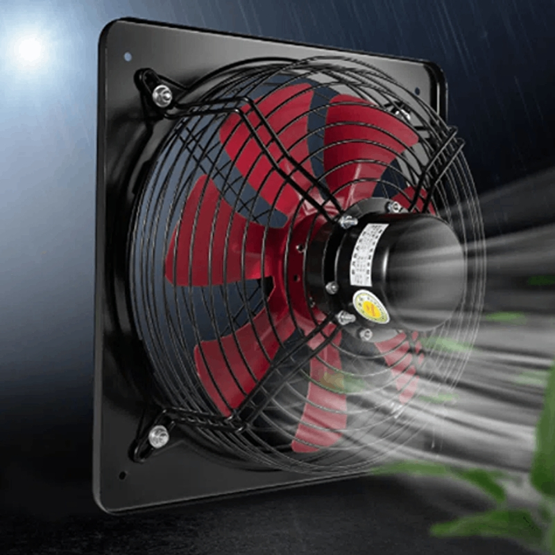 12 Inch 220V Wall Mount Exhaust Ventilation Fan Kitchen Extractor Fan