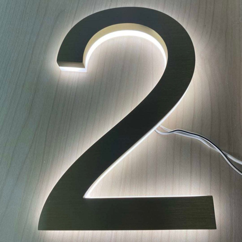 Tst Timely Delivery Glowing UV-Resistant Eye-Catching Sign for Sophisticated Retail Ambiance