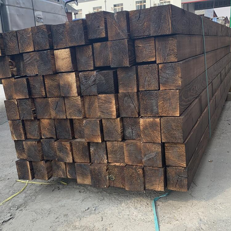 High Quality Manufacturers Directly Supply Straight Furniture Board Decoration Wood Board Carbonized Poplar Solid Wood Board Price