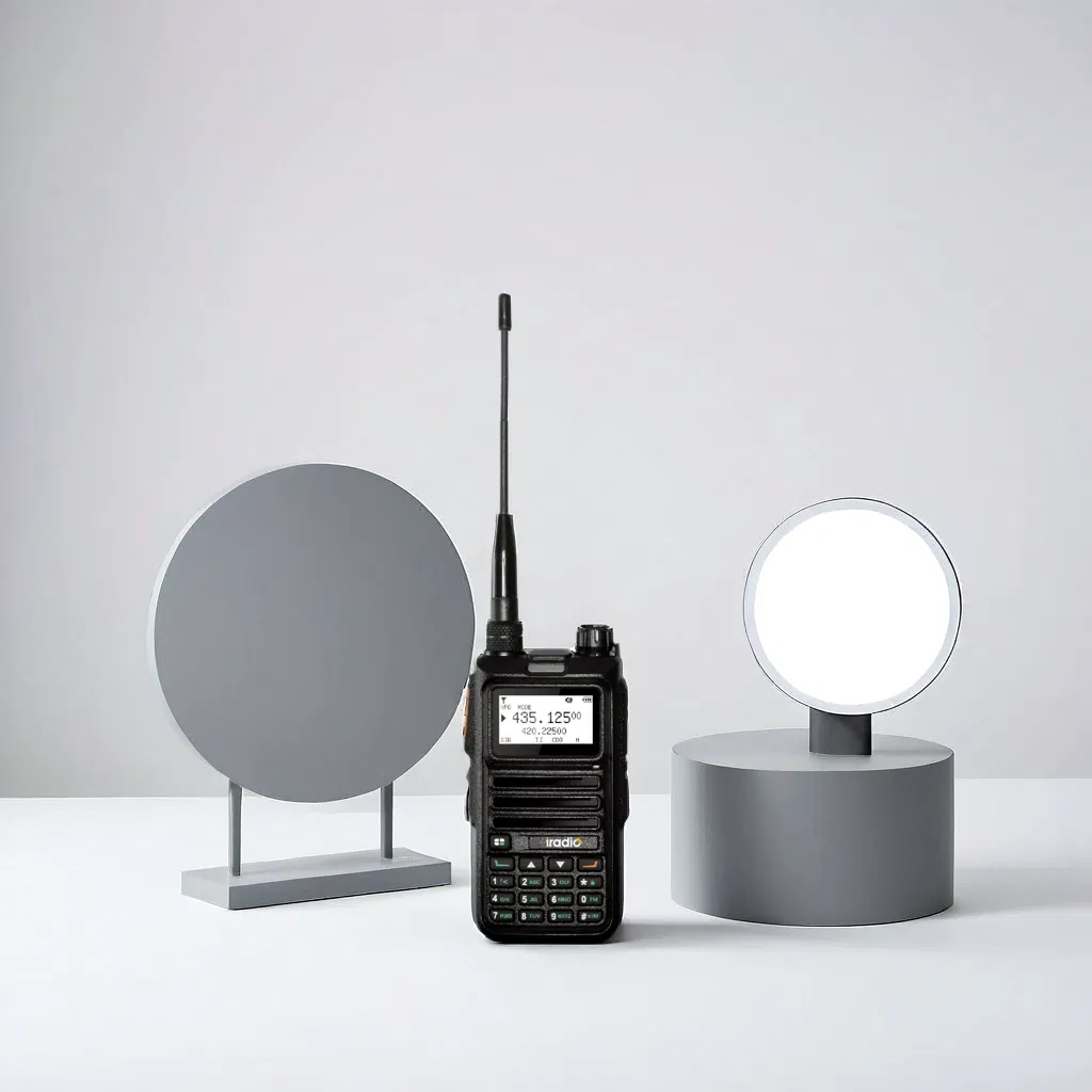 Iradio Dm4r Handheld Two Way Radio with FM