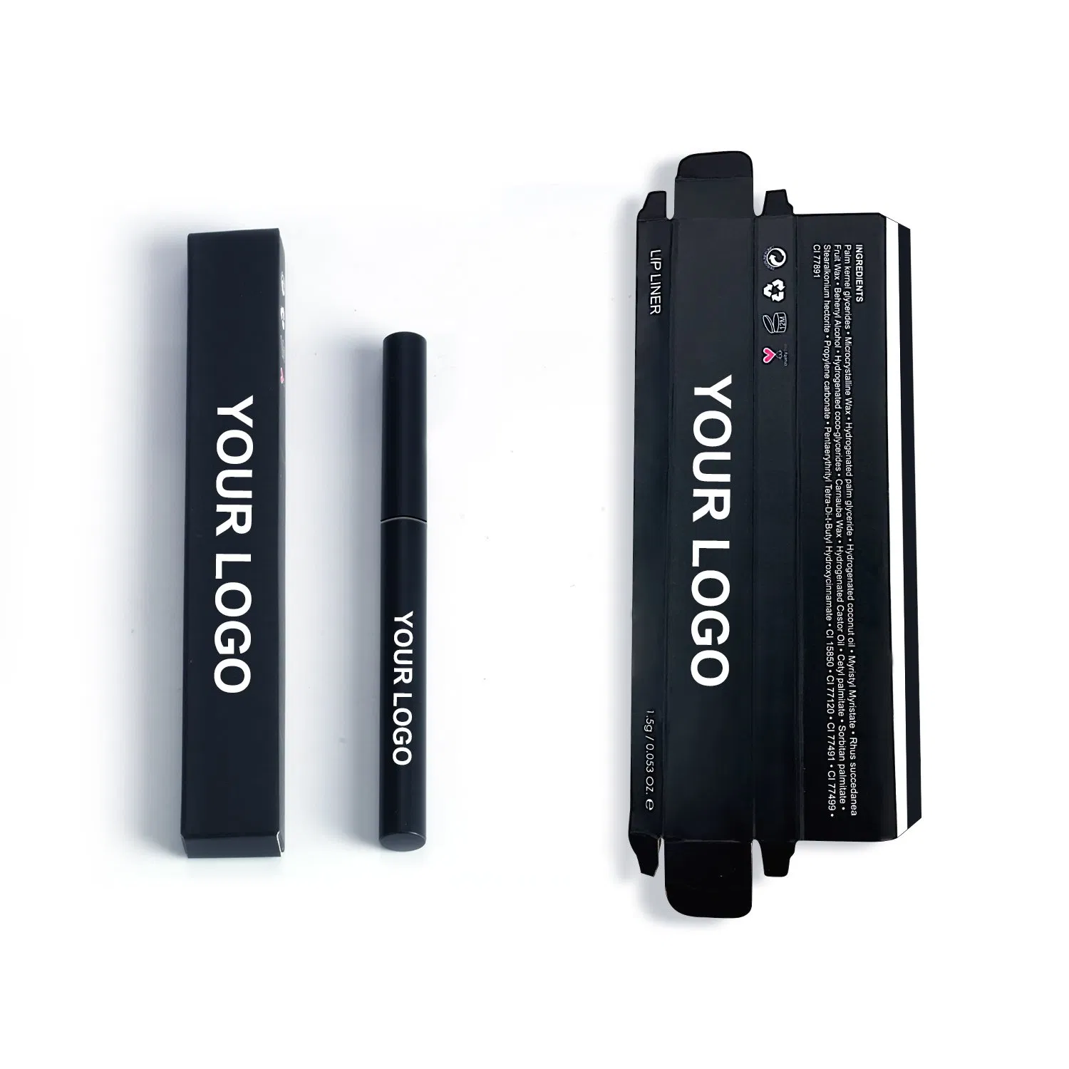 Free Sample Wholesale Cream Vegan Lip Pencil Liner Waterproof Custom Logo Makeup